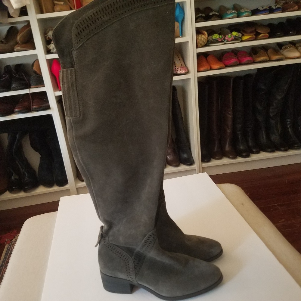 Vince Camuto Karinda Over the Knee OTK Suede Boots